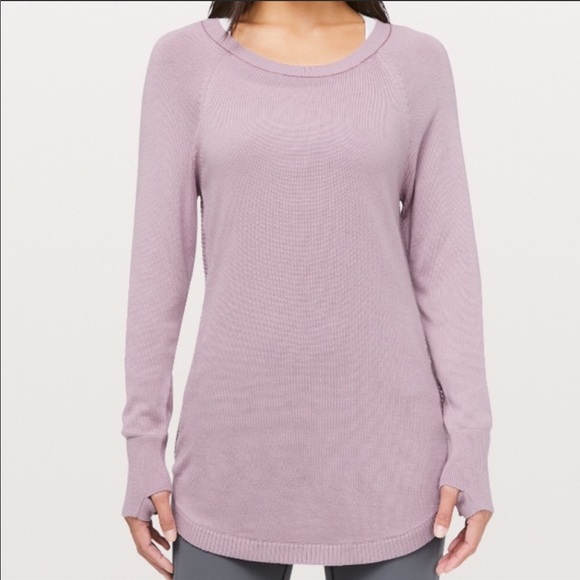 lululemon athletica Sweaters - Lululemon Hello Aloe Pullover Size 6
